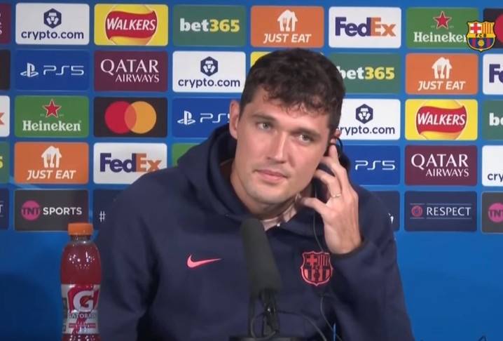 克里斯滕森：我希望留在巴萨 踢高位防线最难的部分是时机的把握