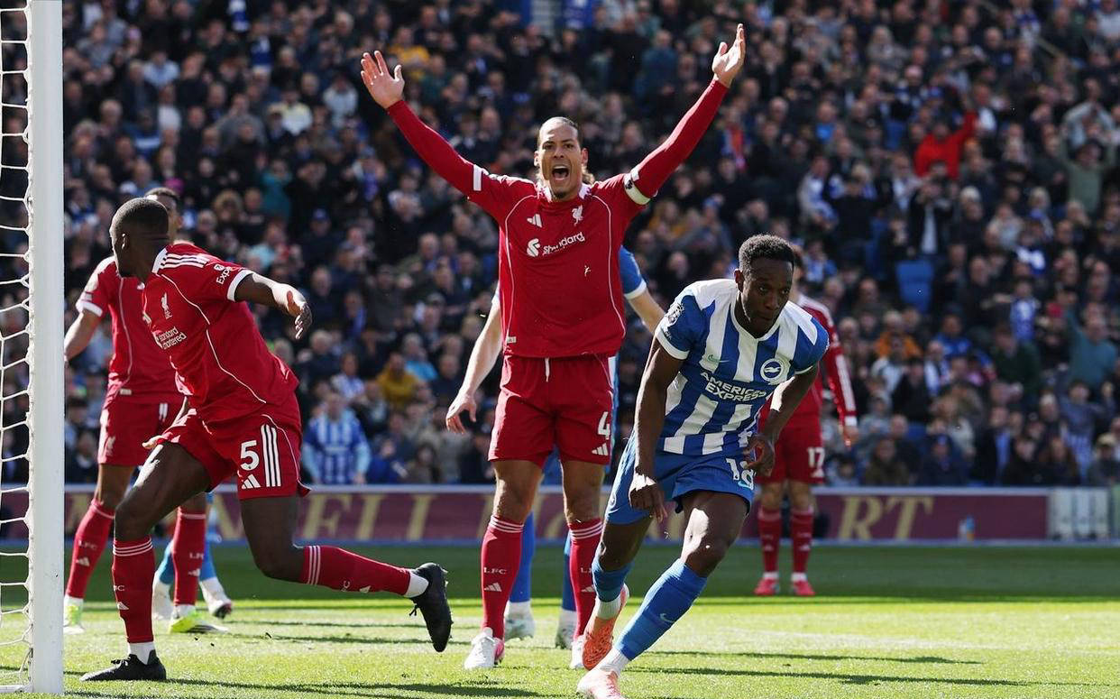 布莱顿2-1力克利物浦，赛后评分揭晓：维尔贝克荣膺全场最佳